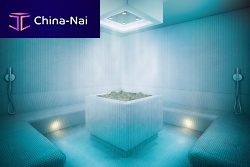 Room hammam Onsensteam generatorsauna rocks