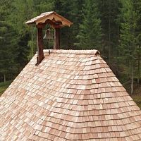 Wood shingle 210075for roof