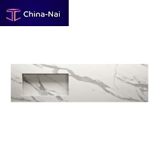 Integrated washbasin LEONARDOHPLwith counterwithout hole