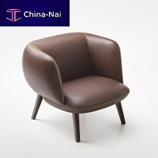 Contemporary armchair BETTYsynthetic leatherleatherfabric