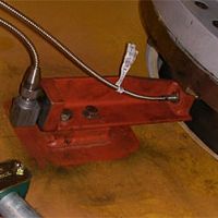 Vibration monitoring unit movement