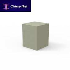 Contemporary pouf GAPcoated foamsquareupholstered