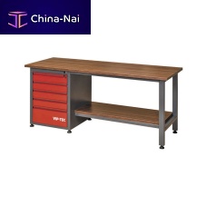 Wooden workbench VT100005for workshops5-drawerwith shelves