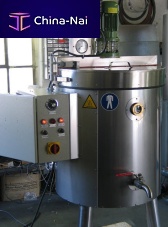 Heating vessel metalwith agitatorvertical