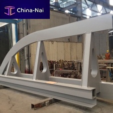 Metallic structure for industrial applications