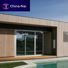 Strip cladding pineplywoodvertical