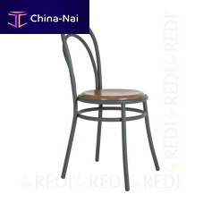 Traditional chair 104indoorbeechpainted metal base
