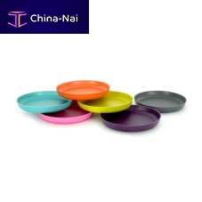 Dessert plate KIDS SMALLroundfood-grade melaminbamboo fiber