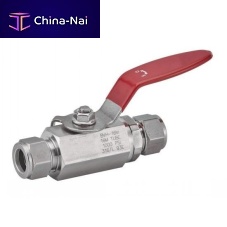 Ball valve 5473leverfor waterstainless steel