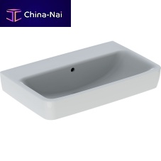 Wall-mounted washbasin SELNOVA COMPACTceramic1-hole2-hole