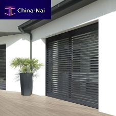 Aluminum solar shading windowhorizontalmotorized rotating