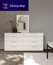Contemporary chest of drawers Sab laminaterectangularwith drawer