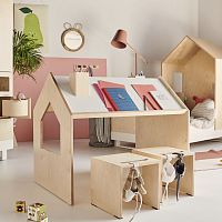 Contemporary desk ROOFbirchplywoodchild's