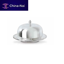 Silver-plated butter dish ROYAL : 9.81.1632