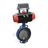 Butterfly valve RP-800 pneumaticfor controlfor oil
