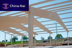 Framing wooden truss SAMEN ZELLERcommercial