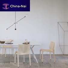 Contemporary chair LALEGGERA / 301indoorleathersynthetic leather