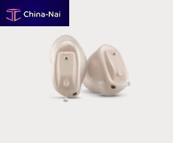 CIC hearing aid Microwirelessbrownbeige