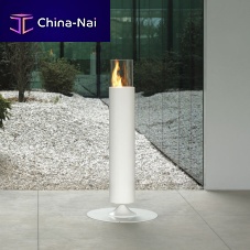 Bioethanol fireplace APOLLOfree-standingcentralopen hearth
