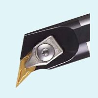 Internal turning tool DVQNR/L-16 serieswith negative insertwith coolantprecision