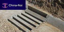 Reinforced concrete manhole cover TERMINAL BOXsquarewith built-in lidprefab