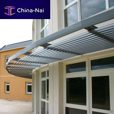 Extruded aluminum solar shading SURYAfor facadeverticalhorizontal