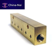 Brass manifold 6-24-M26-wayfor gashydraulic