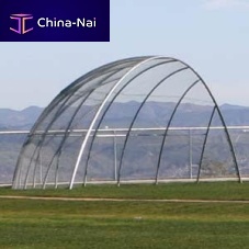 Sports facility safety net BACKSTOP ARCHfor playground