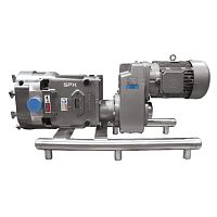 Gear pump Tru-Fit Unversal for food productsoilwith electric motor