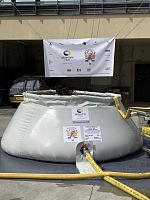 Water storage tank drinking water storagebuffereffluent recovery