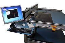 Curve radius measuring machine opticalautomatic