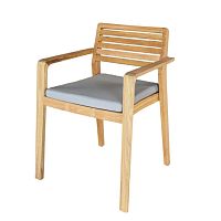Contemporary chair AQUARIVAgardenBatyline®teak base