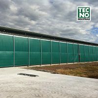 Windbreak barrier net