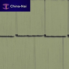 Vinyl shingle COLOUR MATCHED 8� CEDARfor facade cladding
