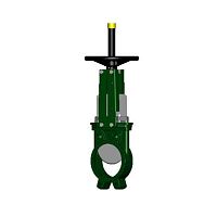 Knife gate valve VG-00, VG-001, VG-08 serieswith handwheelfor waterwafer