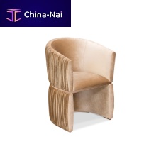 Traditional chair CUFFindoorvelvetfabric base