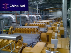 Gas power plant CHPcontainer