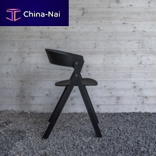 Contemporary chair ESSENZA indoorashbeech