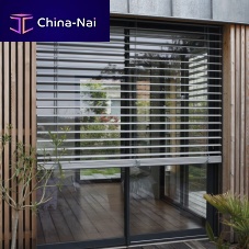 Aluminum solar shading AL 80B / AL90Zfor facadewindowhorizontal