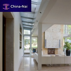 Contemporary fireplace surround natural stonetravertine