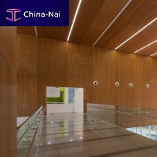 Acoustic wall-covering interiorwood veneersmooth