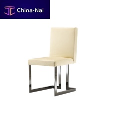 Contemporary chair Vertigoindoorfabricchromed metal base