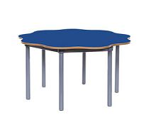 Contemporary table KCTAB4 woodenmetal baserectangular
