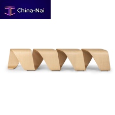 Original design public bench DNAoakbeechplywood