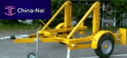 Cable drum trailer CDJ9/15, CDJ9/16single-axletowedhandling