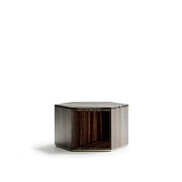 Contemporary coffee table Dedalowoodenmarblemetal base