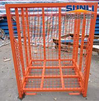 Work platform suspendedpersonnelwith safety railing