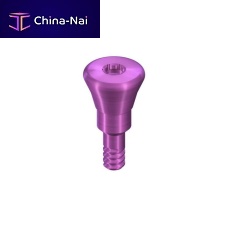 Conical healing abutment 024 seriestitaniumconicalinternal