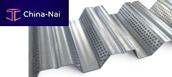 Structural floor with girder-slab KORONA 60compositegalvanised steellacquered steel