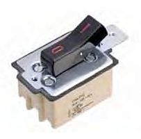 Rocker switch 0344 series3-poleflame controlelectromechanical